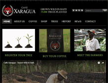 Tablet Screenshot of cafexaragua.com